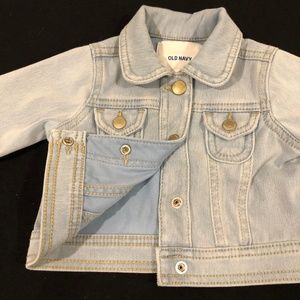 3-6M Baby Gender Neutral Jean Jacket